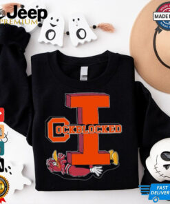 Illinois Fighting Illini South Carolina Gamecocks Football Cockblocked Mascot T shirts