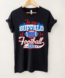 In my Buffalo Bills football era shirt