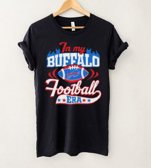 In my Buffalo Bills football era shirt