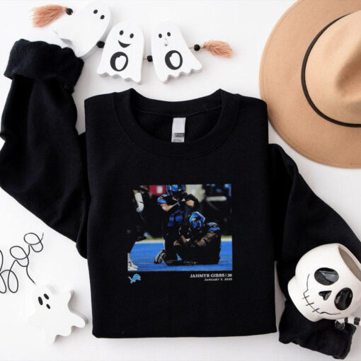 Jahmyr Gibbs Detroit Lions NFL Flash Features Week 18 Shirt