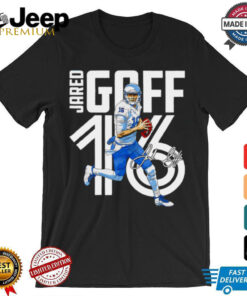 Jared Goff Detroit Lions NFL player shirt