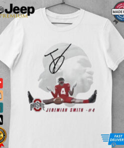 Jeremiah Smith #4 Ohio State Buckeyes signature shirt