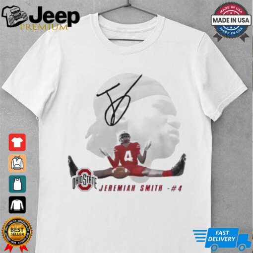 Jeremiah Smith #4 Ohio State Buckeyes signature shirt