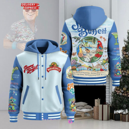 Jimmy Buffett Margaritaville Special Hooded Varsity Jacket