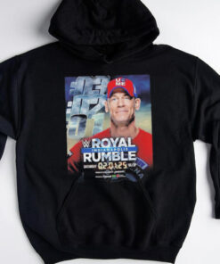 John Cena Will Be Competing In The 2025 WWE Indianapolis Men’s Royal Rumble Match Feb 1 2025 Shirt