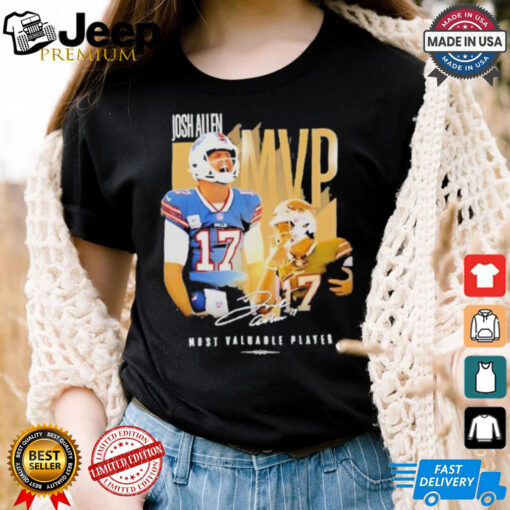 Josh Allen MVP Most Valuable Player Buffalo Bills Signature shirt