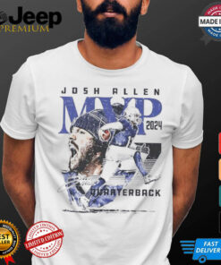 Josh Allen MVP quarterback Buffalo Bills football signature shirt