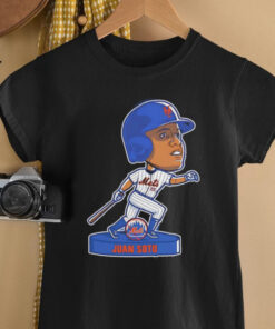 Juan Soto New York Mets bobblehead cartoon shirt