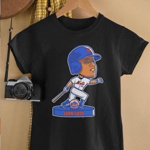 Juan Soto New York Mets bobblehead cartoon shirt