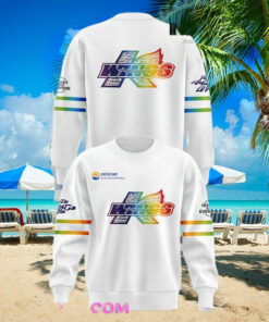 Kalamazoo Wings Hockey Is For Everyone Rainbow Sweatshirt
