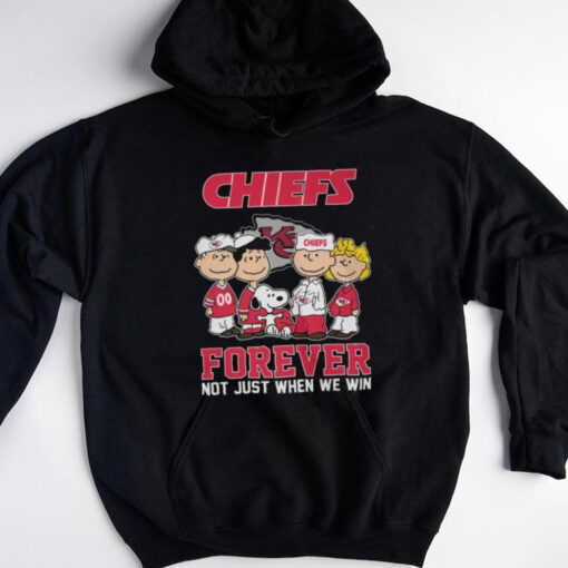 Kanas City Chiefs forever not just when we win 2025 shirt