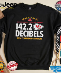 Kansas City Chiefs 2024 AFC Champions Hometown Not Done shirt
