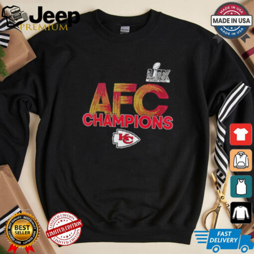 Kansas City Chiefs 2025 Conference Champs Supplemental shirt