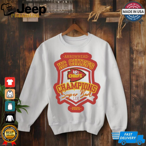 Kansas City Chiefs 2025 Super Bowl LIX Champions shirt