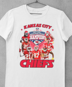 Kansas City Chiefs AFC Champions 2024 Back To Back NFL T Shirt