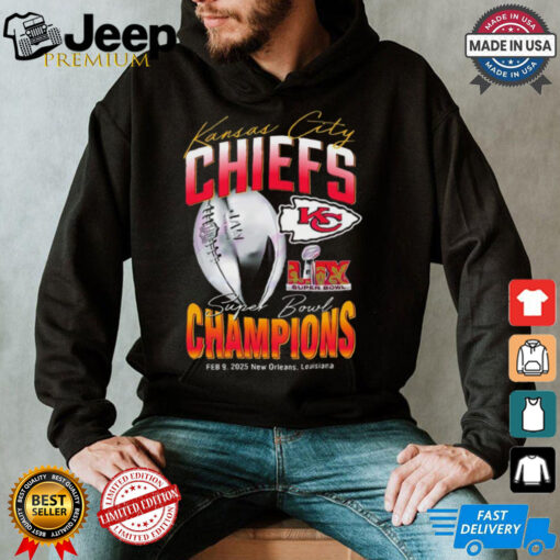 Kansas City Chiefs Lix Super Bowl Champions New Orleans T Shirt