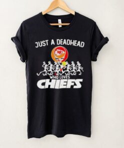 Kansas City Chiefs NFL Just A Deadhead Who Loves Chiefs Grateful Dead T Shirts