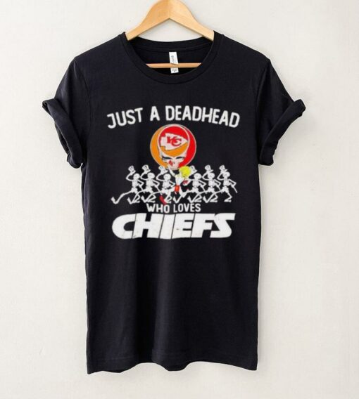 Kansas City Chiefs NFL Just A Deadhead Who Loves Chiefs Grateful Dead T Shirts