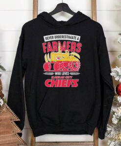 Kansas City Chiefs Never Underestimate A Farmers Who Loves T shirts