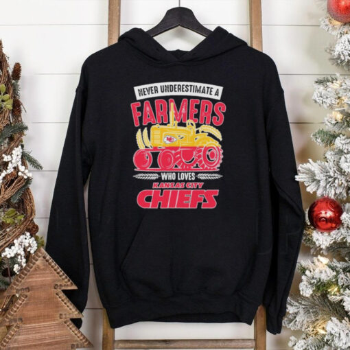 Kansas City Chiefs Never Underestimate A Farmers Who Loves T shirts