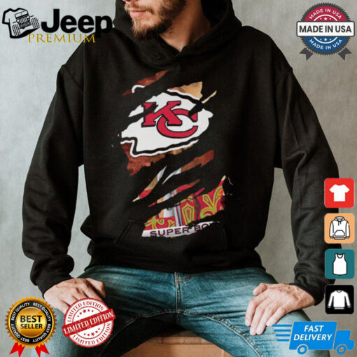 Kansas City Chiefs Super Bowl LIX 2025 New Logo Team Design T Shirt