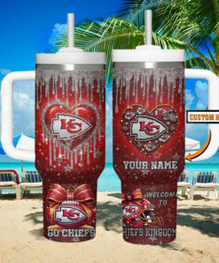 Kansas City Chiefs Welcom To Chiefs Kingdom Customized Stanley Tumbler