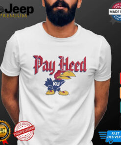 Kansas Jayhawks Basketball pay heed 2025 shirt