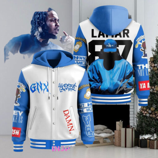 Kendrick Lamar GNX Limited Edition Hooded Varsity Jacket