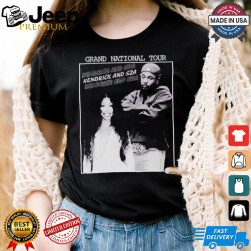 Kendrick and SZA Album Grand National Tour shirt