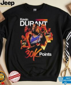 Kevin Durant Phoenix Suns 30K Career Points T Shirts