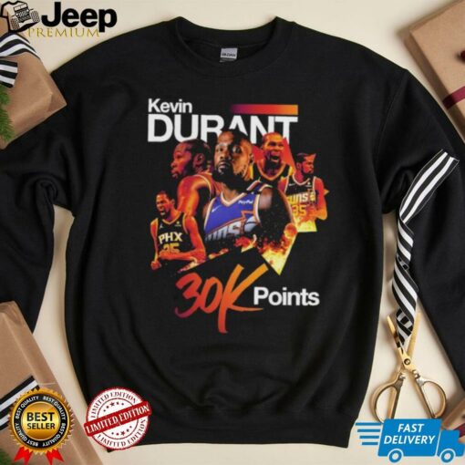 Kevin Durant Phoenix Suns 30K Career Points T Shirts