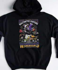 Kings Of The North Baltimore Ravens AFC Wild Card Playoff 2025 Winners Limited T Shirt
