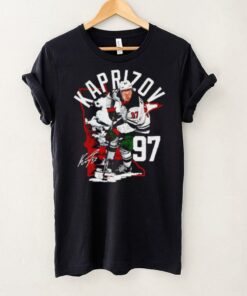 Kirill Kaprizov Minnesota Wild State Outline signature shirt