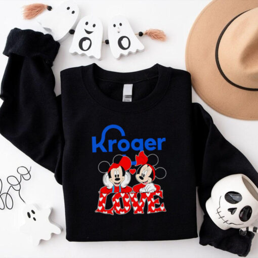 Kroger Mickey Love shirt