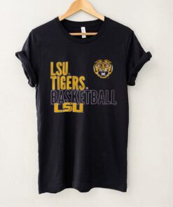LSU Basketball_ Text Logo Overlay Shirt
