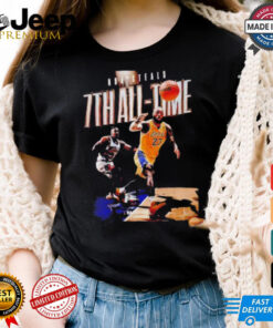 LeBron James Surpasses Scottie Pippen For 7th All Time shirt