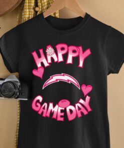 Los Angeles Chargers Happy Gameday Valentines Day shirt