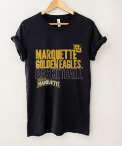 Marquette Basketball_ Text Logo Overlay Shirt