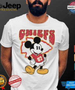 Mickey Mouse Travis Kelce Kansas City Chiefs T Shirts