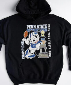 Mickey Mouse X Penn State Football 2025 Fiesta Bowl Champions Shirt