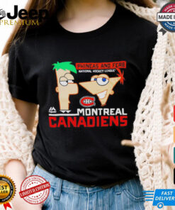 Montreal Canadiens Phineas and Ferb shirt