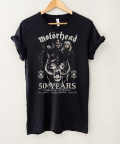 Motohead 50 Years 1975 2025 Thank You For The Memories T Shirt