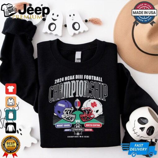 Mount Union Vs North Central NCAA DIII Football Championship 2025 Champions Win Here Shirt