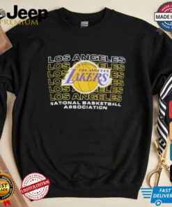 NBA Los Angeles Lakers Stacked Wordmark shirt