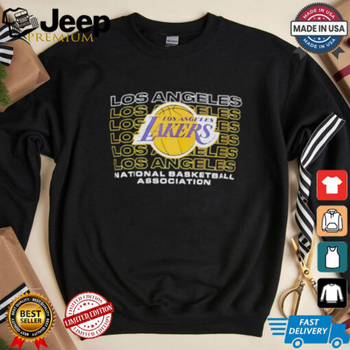NBA Los Angeles Lakers Stacked Wordmark shirt