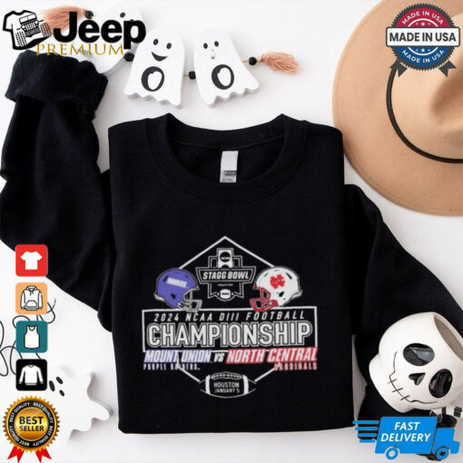 NCAA DIII Football Championship 2025 Purple Raiders Vs Cardinals Shirt