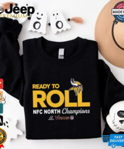 NFC North Ready To Roll Vikings Champions T Shirt