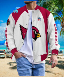 NFL Arizona Cardinals Personalized Baseball Jacket