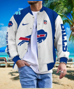 NFL Buffalo Bills Personalized Baseball Jacket