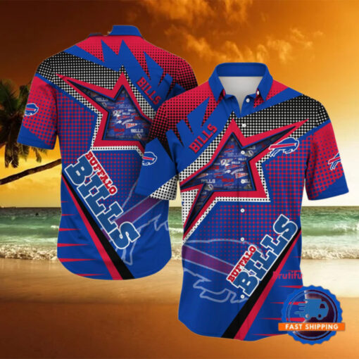 NFL Buffalo Bills Special Football Team Star Hawaiian Shirts